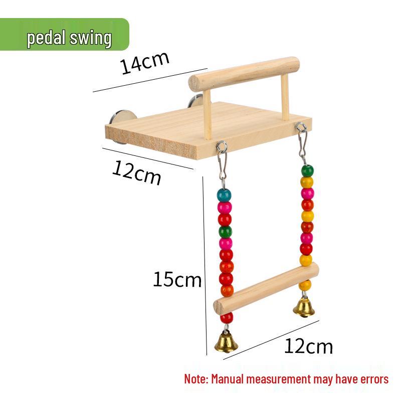 Parrot Climbing & Swing Toy Set for Budgies & Cockatiels