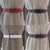 Women Leather Belt With Alloy Buckle And Holes For Casual And Office Wear