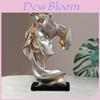 Modern Minimalist Resin Sculpture For Home Office Decor Gift For Couples And Friends