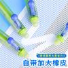 M&G Stationery, 0.5mm Thermal Erasable Pen, Crystal Blue & Black, Replaceable Refills, Various Sizes, Suitable for Students and
