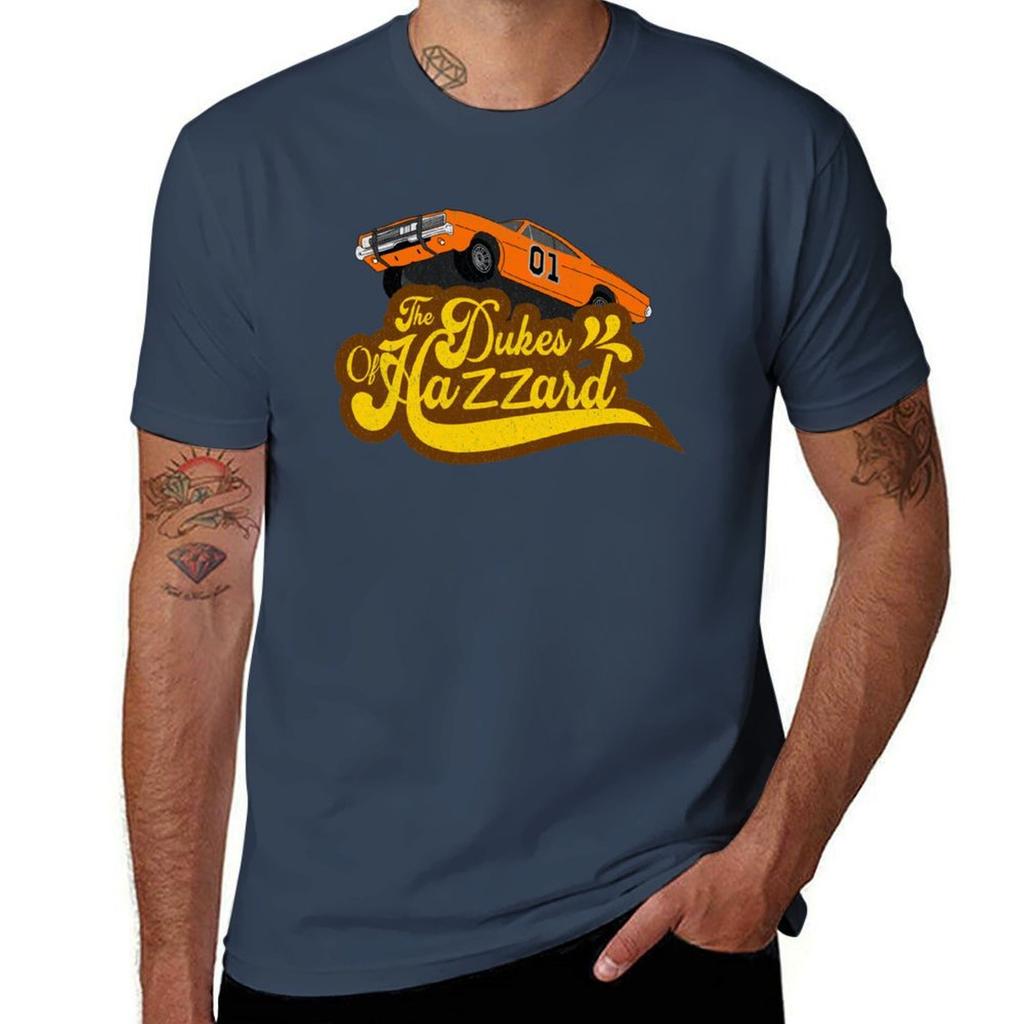 Das Dukes T-Shirt Moderner Druck Lässiges T-Shirt