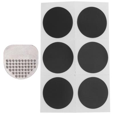 Bicycle Inner Tube Repair Patch Kit Bike Tube Puncture Glueless Rubber Patches with Rasp
