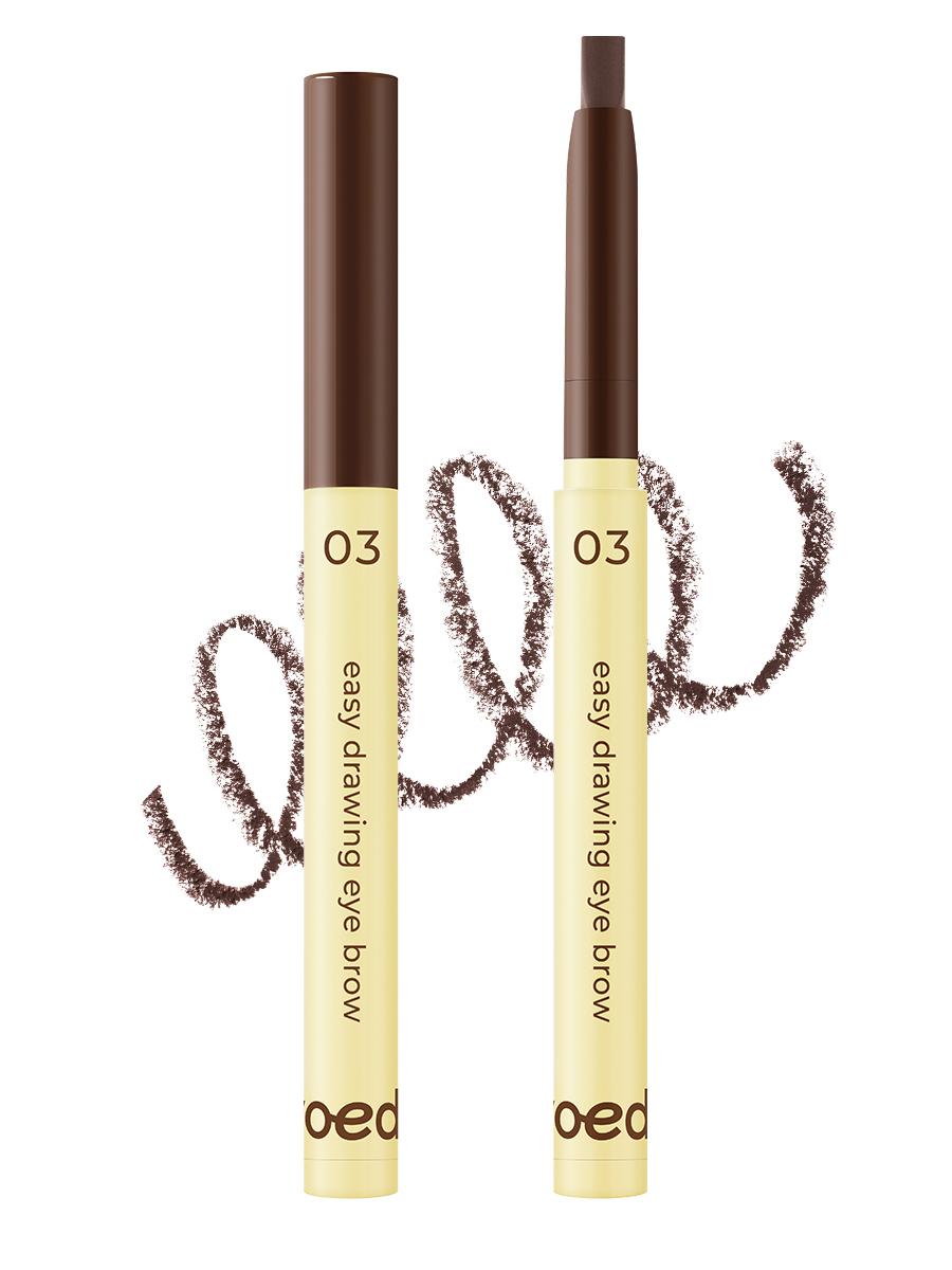 Toedit by Luna Easy Drawing Eyebrow Pencil (03 Soft Brown) 1ea