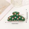 Zhuyao Christmas Large Claw Hair Clip - Festive Women's Shark Clip