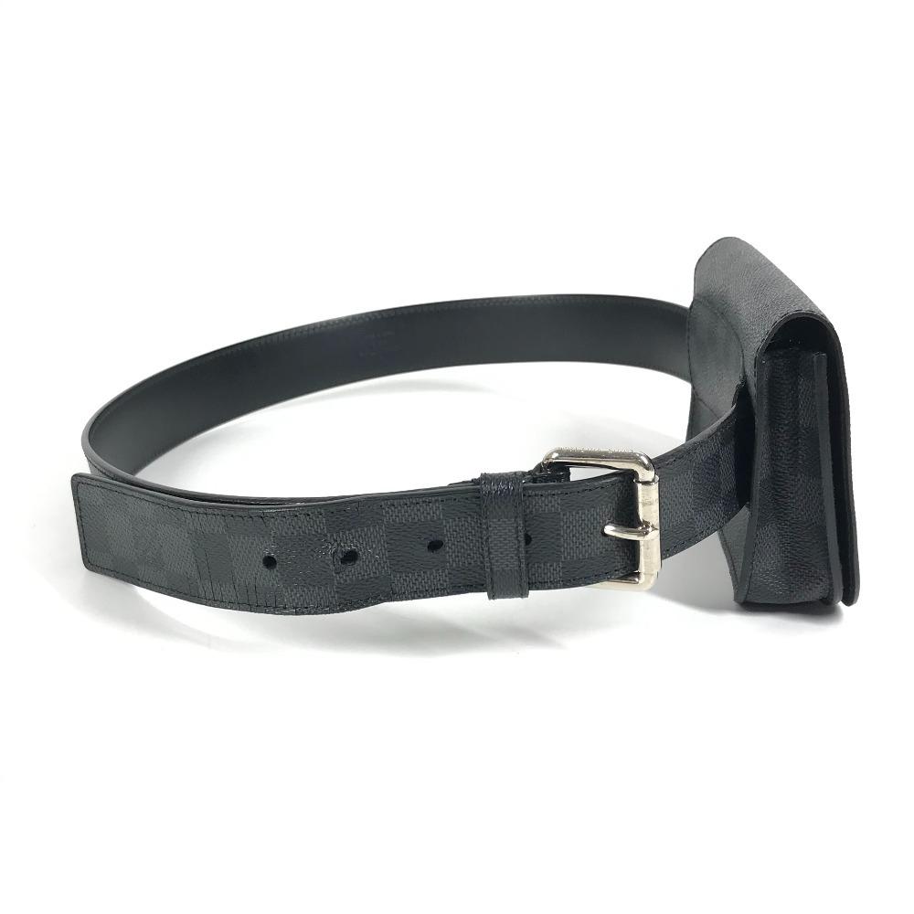 Louis Vuitton M6837U Damier Graphite Ceinture Pochette Homme body bag Pouch