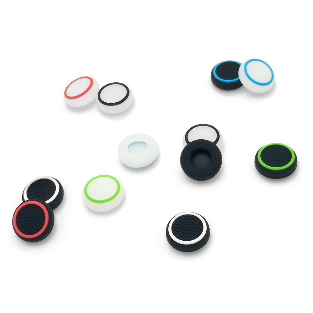 Silicone Protective Cover for PS5 Streaming Console with Joystick and Button Caps.