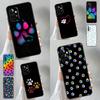 Cartoon Cute Dog Paws Case For Samsung Galaxy A52 A32 A12 A14 A24 A34 A54 A13 A23 A33 A53 A73 A11 A51 A71 Cover