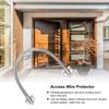 Stainless Steel Door Loop Protection Sleeve for Access Control Cable - Exposed Mounting Metal Tube