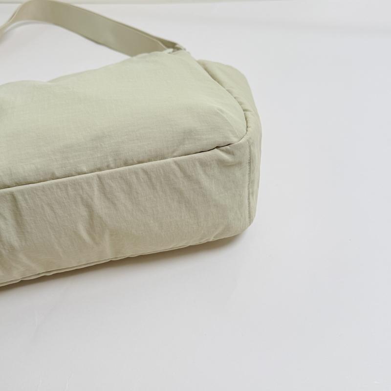 Nylon Shoulder Bag Women's Solid Color Large Capacity Crossbody Bag