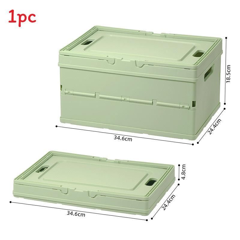 Foldable Multifunctional Pp Storage Bin With Handle For Kitchen And Pantry Organization