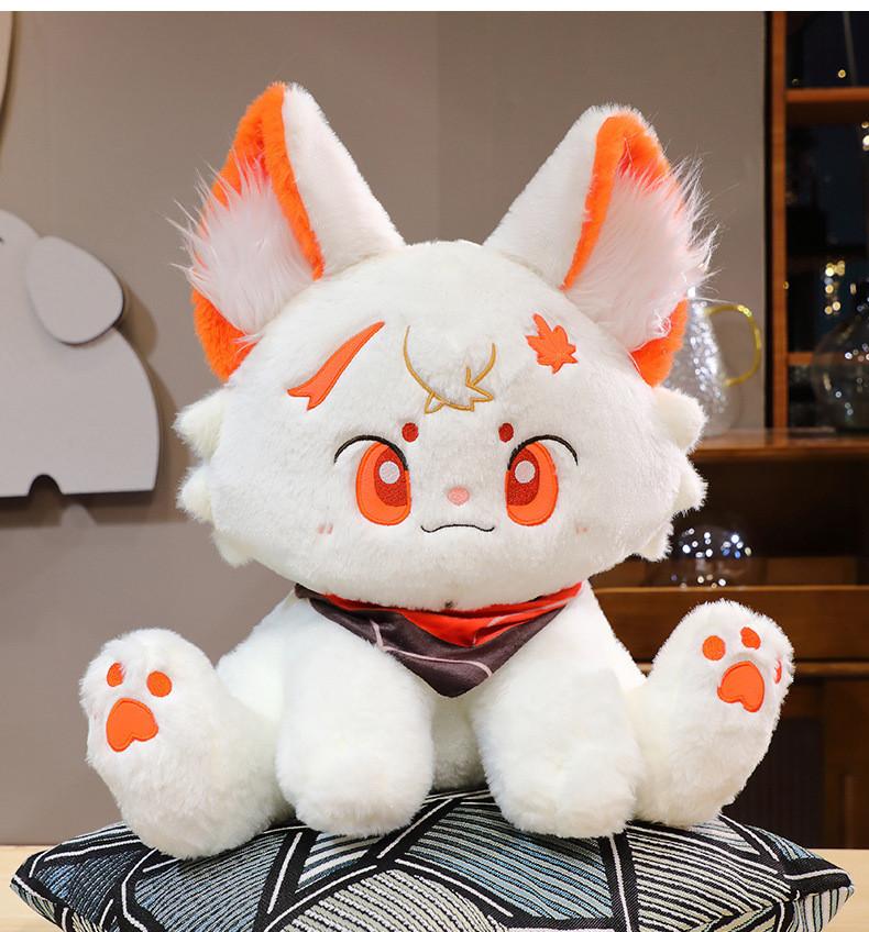 

Импакт Каэдэхара Геншин Казуха Кот Плюшевая Игрушка Мягкая Кукла Подарки Украшение 30cm