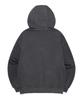 Dyed Label Hoodie Pigment Charcoal