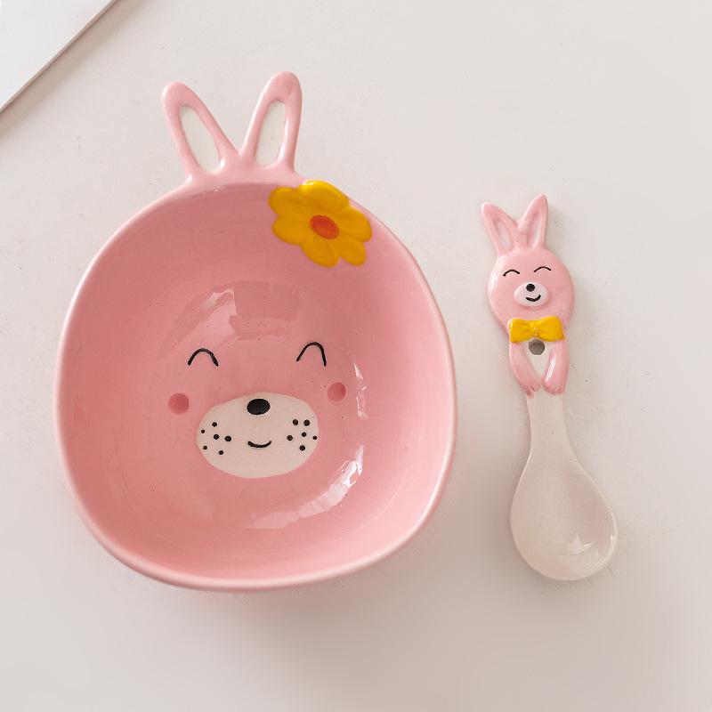 Многофункциональная керамическая миска: Миска для фруктов, салата, детского питания и десерта