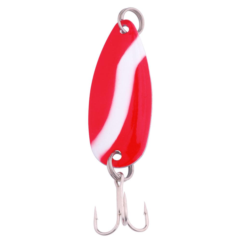 HENGJIA 1pc Verschiedene Größe Wobbler Angeln Löffel Bunte Bionic Bass Pike Fishing Tackle