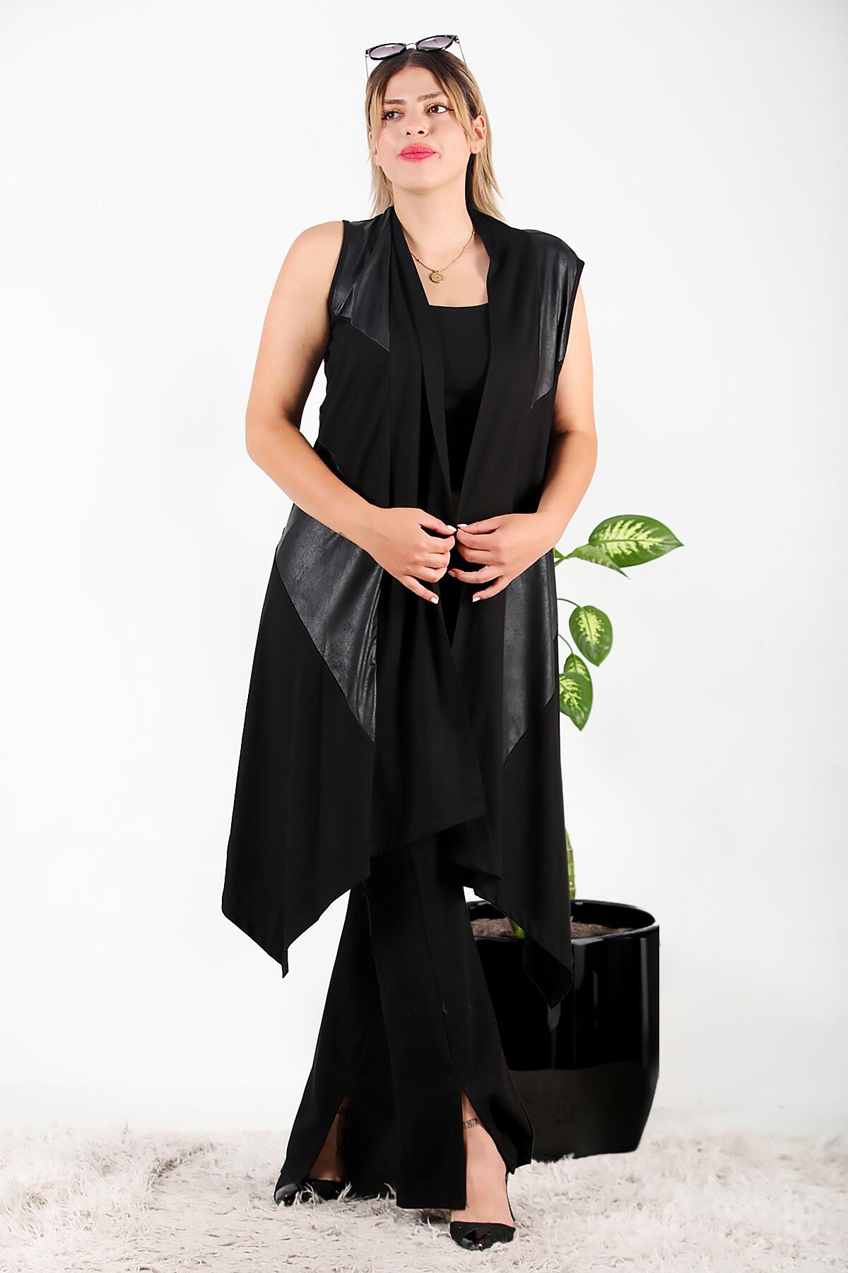 

Жилет больших размеров 52 чёрный