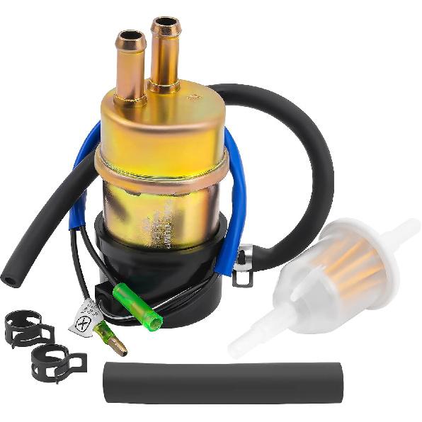 Road Passion 12v 60LPH Electric Fuel Pump for Kawasaki Mule 3010 KAF620E 4x4 2001-2008 / Mule 3010 KAF620H 4x4 2003-2008 / Mule 3010 KAF620J 4x4