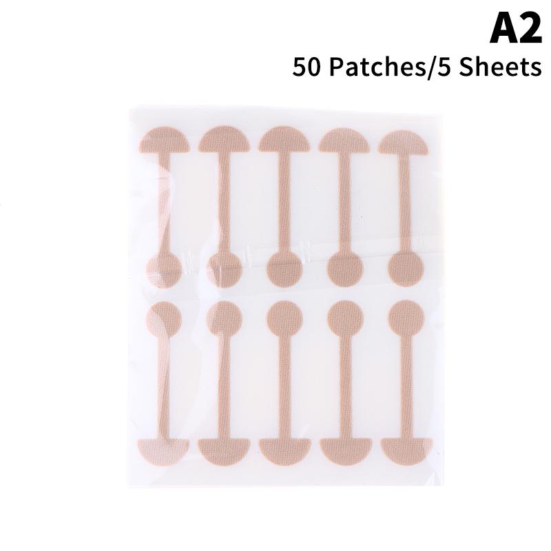 20-100Pcs Dumbbell Nose Tip Patch Elastic Skin Color Disposable Contouring Corrective Nose Strips Thin Nasal Beauty Nose Sticker