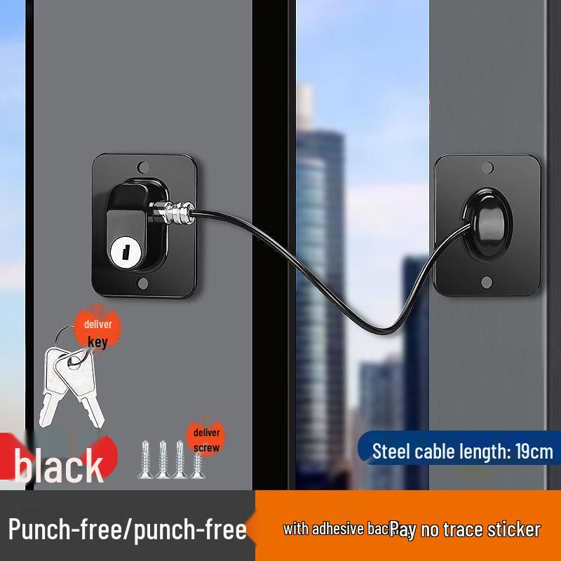 

Регулируемый ограничитель для ящиков и окон для безопасности детей и домашних животных