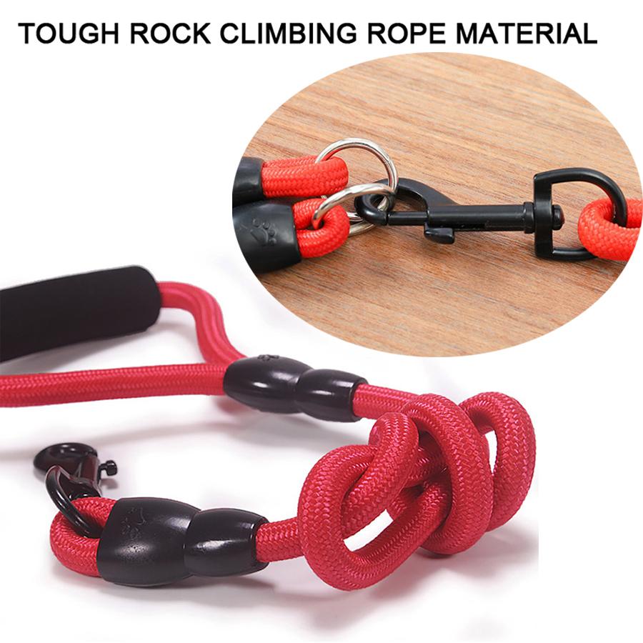 Pet Dog Leash Nylon Rope Double Dual Two Heads Dogs Leash 2 Way Coupler Walk Two And More Dogs Collars Harness Leads Dog Leashes