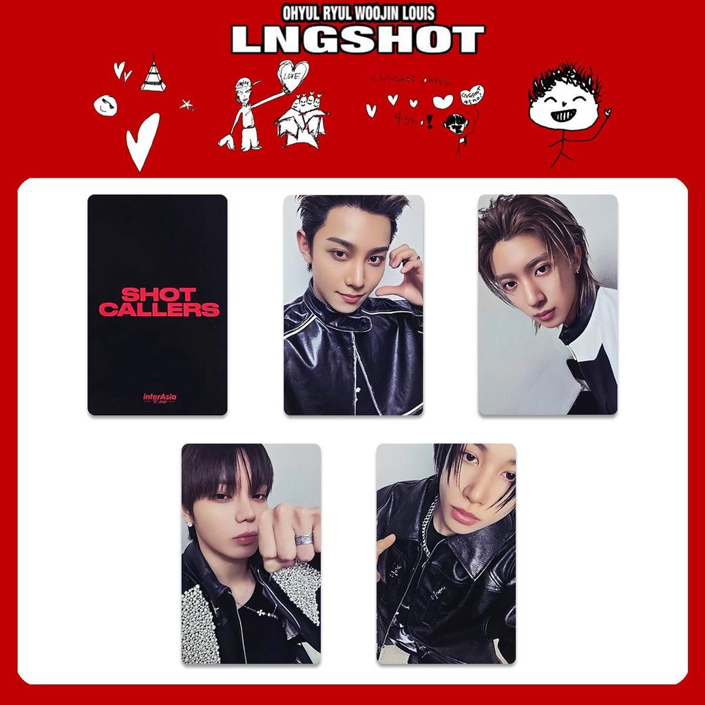 LNGSHOT Lobster Album Shot Callers Special Edition Photocards & Exclusive Cards Collection
