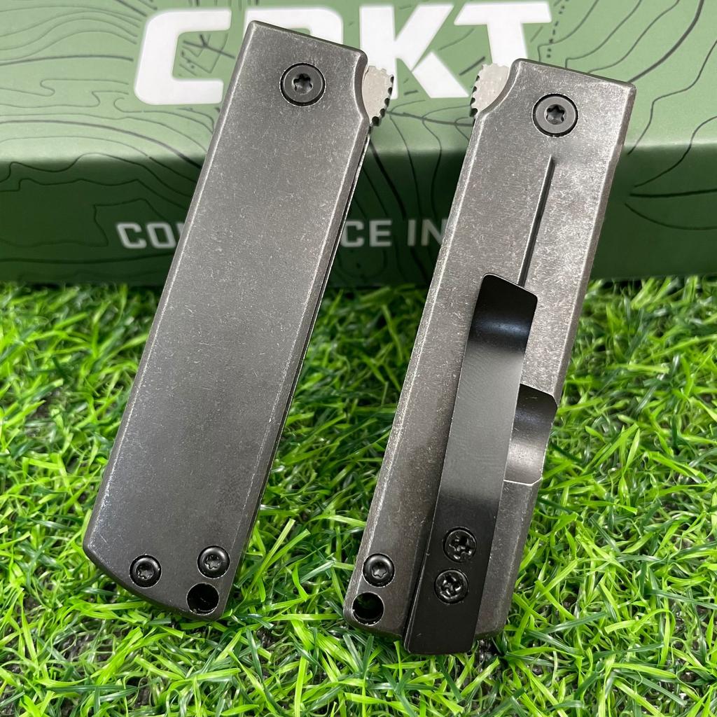 Tactical Keychain Folding Knife - Mini Stainless Steel EDC, Survival Multitool for Camping/Fishing