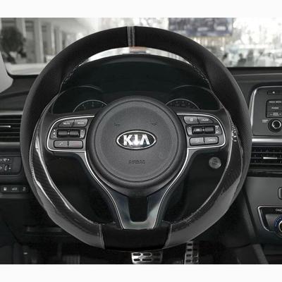 Leather Car Steering Wheel Cover For KIA K5 2013 2014 2015 2016 2017 2018 2019 2020 2021 2022 2023 2024 2025 Car Accessories