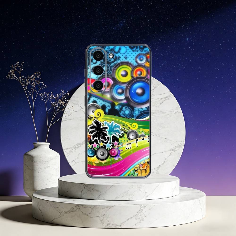 

Frutiger Metro Art Phone Case For Samsung Galaxy A73,A72,A71,A70,A53,A52,A51,Others Soft Black Cover Samsung a20s
