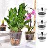1pcs Transparent Self Watering Plant Pot Double Layer Planter Pot with Reservoir Flowerpot  Office