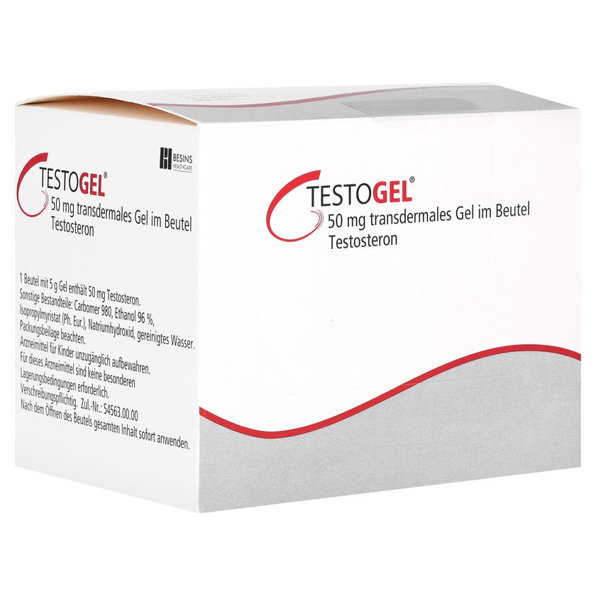 Testogel 50 mg Gel transdermico in 30 bustine
