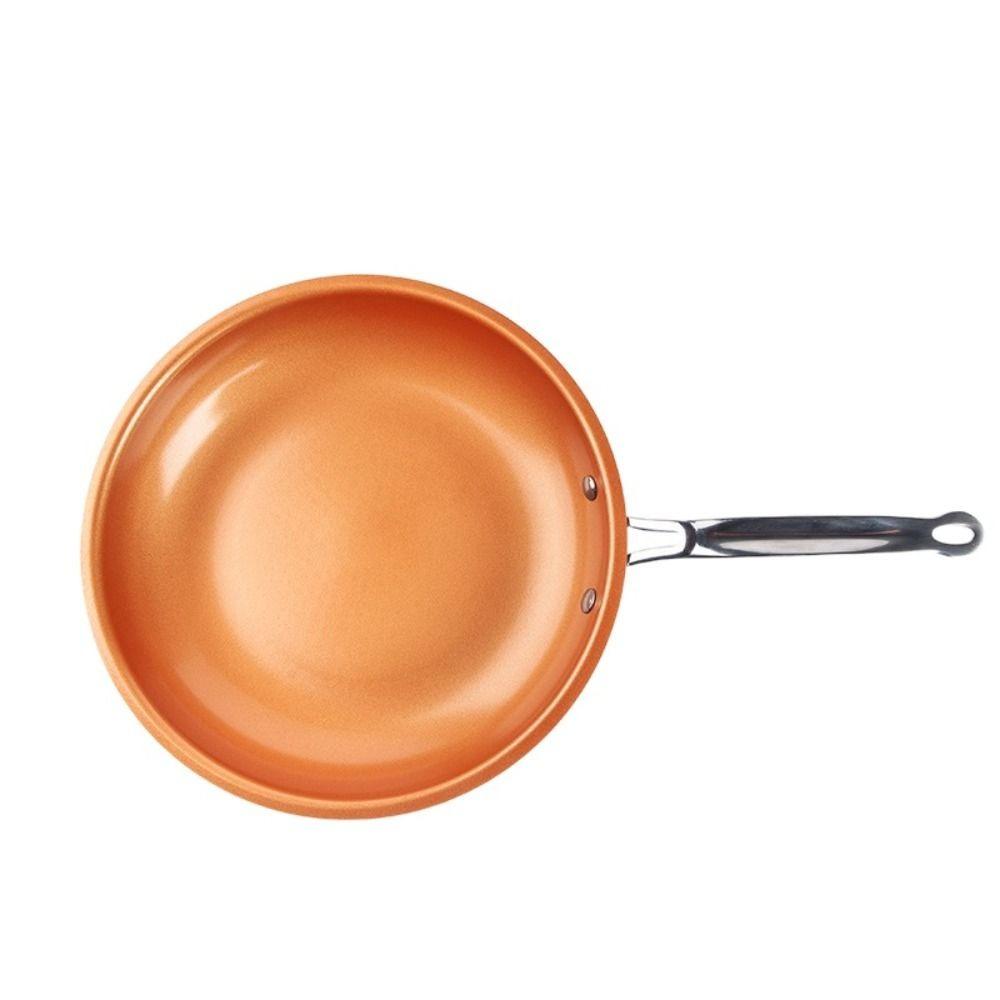 Nonstick Copper Frying Pan 8/10/12 Inch Cooking Pan Skillet Saucepan  Breakfast