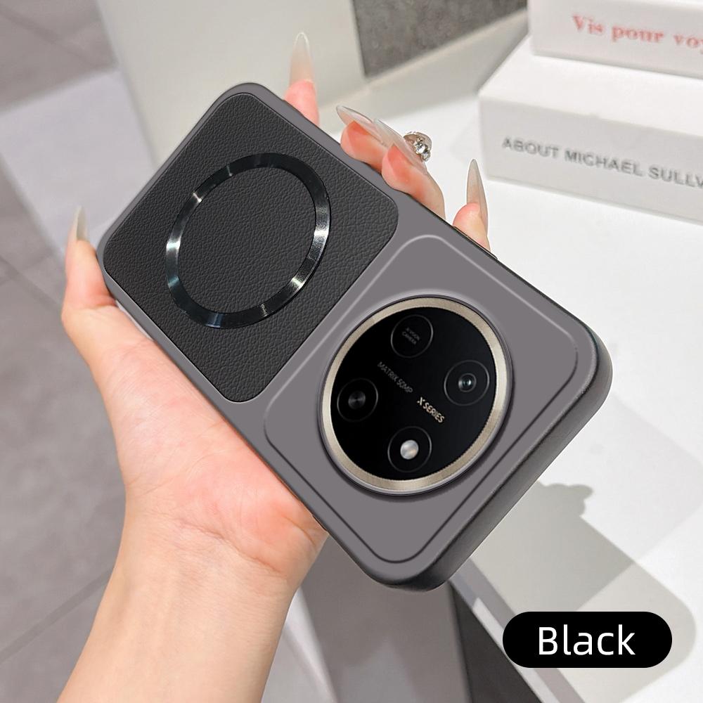 For Honor X80 Pro Max Case New Lychee Pattern CD Magnetic Ring Ultra-Thin Cover For Honor X80 PRO Max 5G Shockproof Bumper Funda