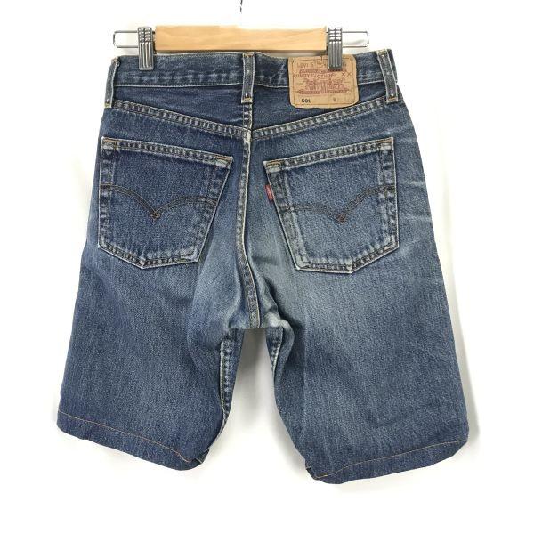 Levi's 501 Euro model denim shorts Poland W28(USED)