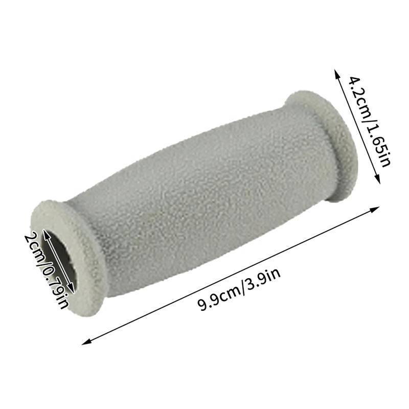 Soft Tpr Crutch Hand Grip Cover Walker Hand Grip Covers Pad Cushion Anti Slip Crutch Handle Pads Mobility Aid Hand Cushion