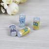 4Pcs 1:12 Dollhouse Miniature Drink Cans Fou Doll House Kitchen Decorate