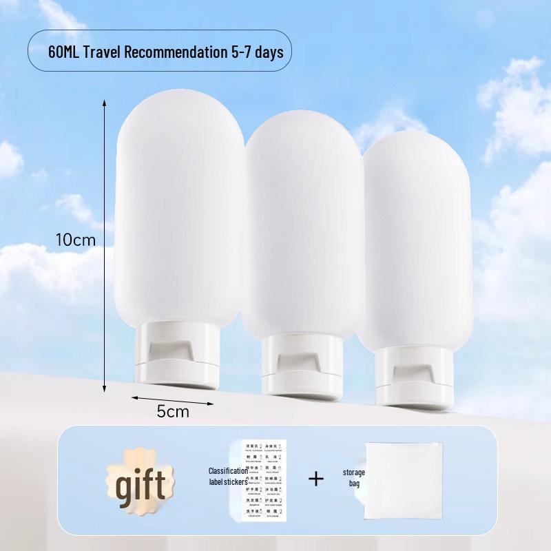 Refillable Travel Bottles Set: Shampoo, Shower Gel, Toiletries, Skincare, Cosmetics