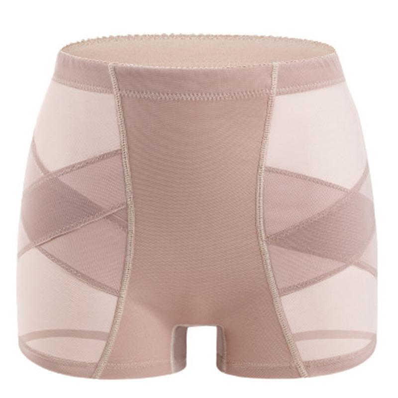 Chiloți modelatori cu talie medie, fund mare fals, pentru femei, pentru slăbit, ridicare fese, cu bureți, push-up, pantaloni scurți, îmbunătățire șolduri, lenjerie modelatoare