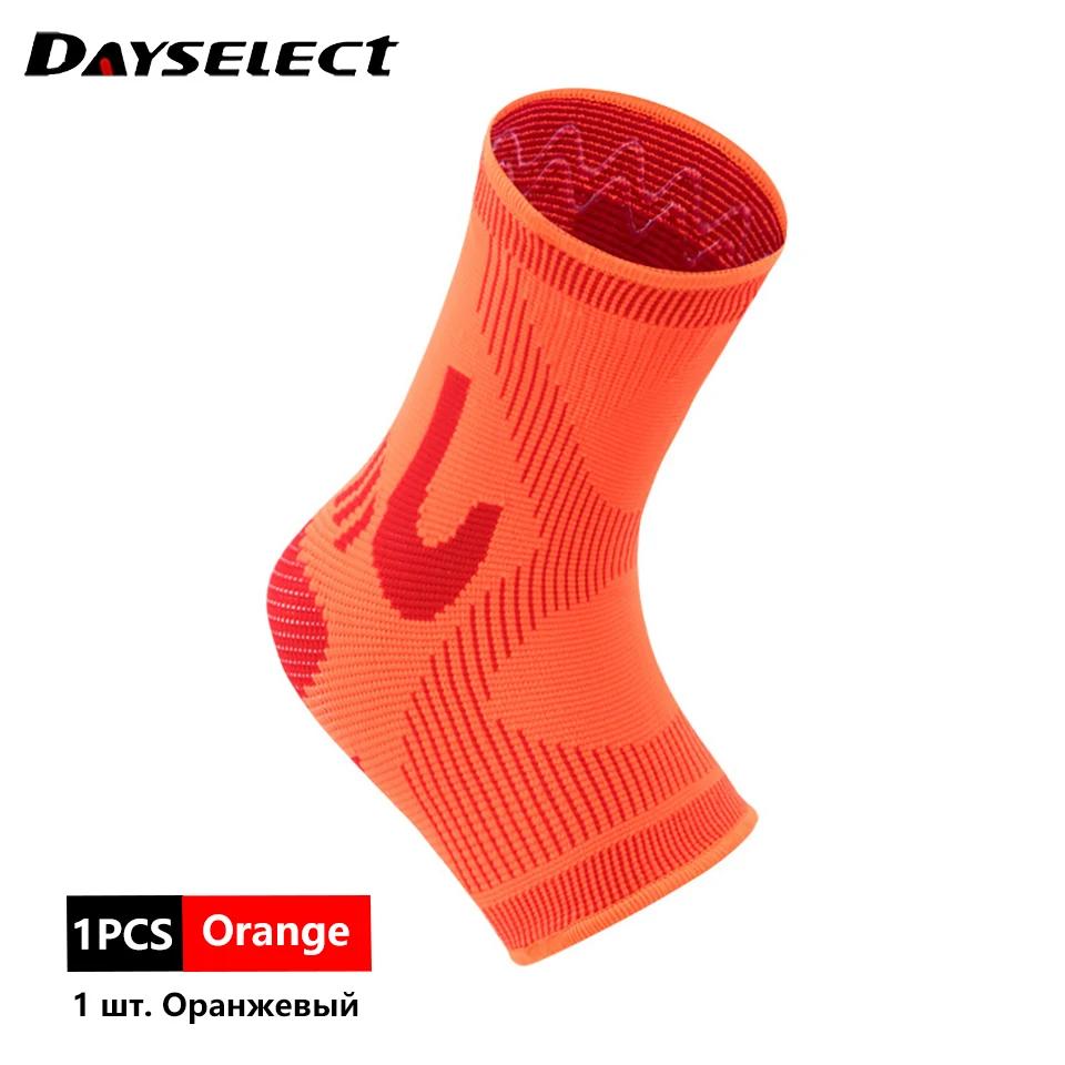 1Pcs Sports Knitted Fixed Ankle Support Anti-Sprain Compression Elastic Ankle Brace Basketball Football Mountaineering Fitness