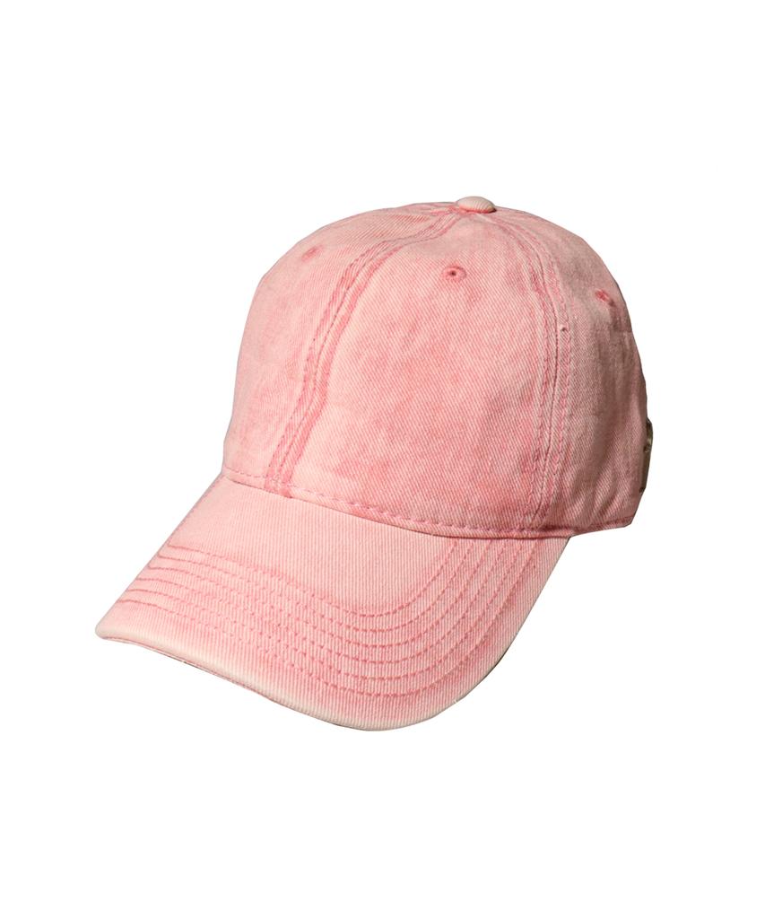 Seullipiseullib Vintage Washing Pink Denim Ball Cap