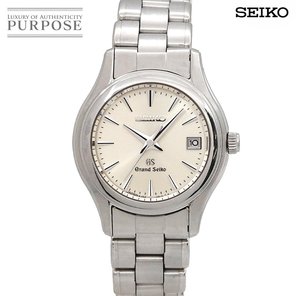 

Seiko SEIKO Grand Seiko STGF025 Date Women s Watch 4J52 0A10 Silver Quartz Watch GRAND SEIKO [Used]