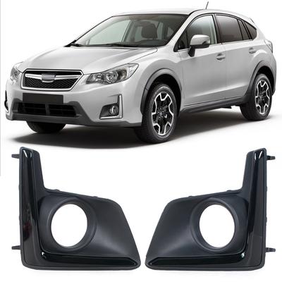 For Subaru Crosstrek XV 2016 2017 Front Bumper Fog Lamp Light Frame Cover Foglight Foglamp Trim Cap Hood Lid Bezel