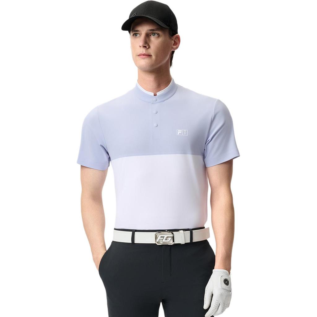 FILA Golf Series SS25 Soft Comfortable Skin-Friendly Short Sleeve T-Shirt Men Tops Light-Lavender A11M525129F-PR