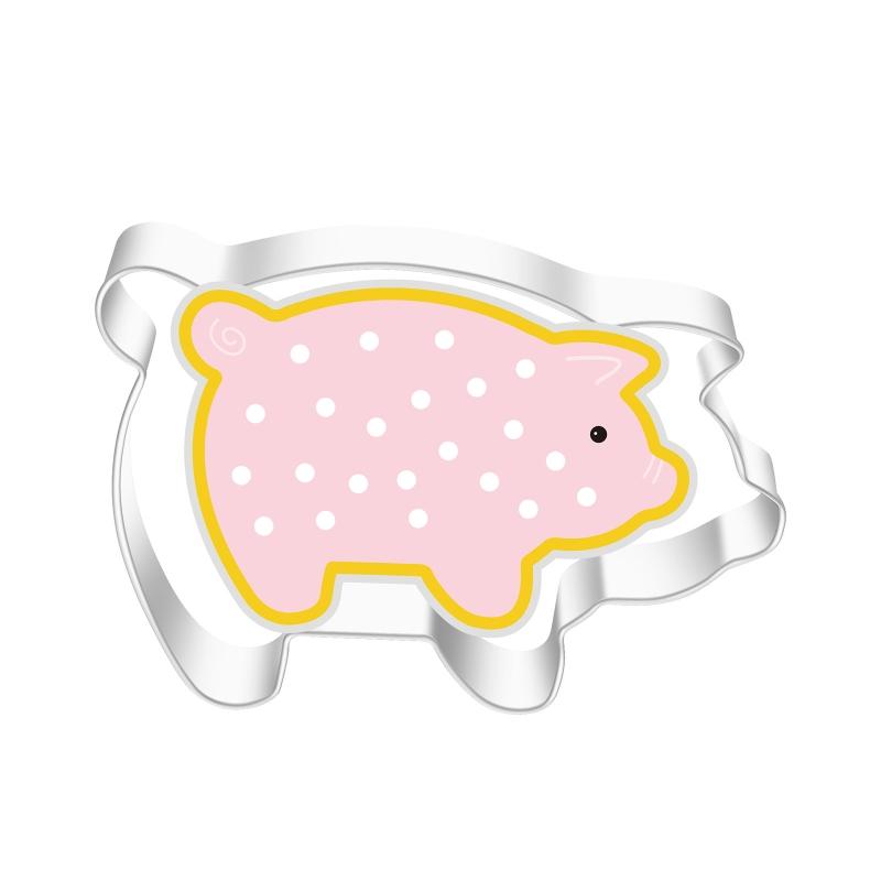 Pig Cookie Moulds Biscuit Mold Cookie Cutters Biscuit Cutter Stainless Steel Material Baking Gadgets Baking Accessories
