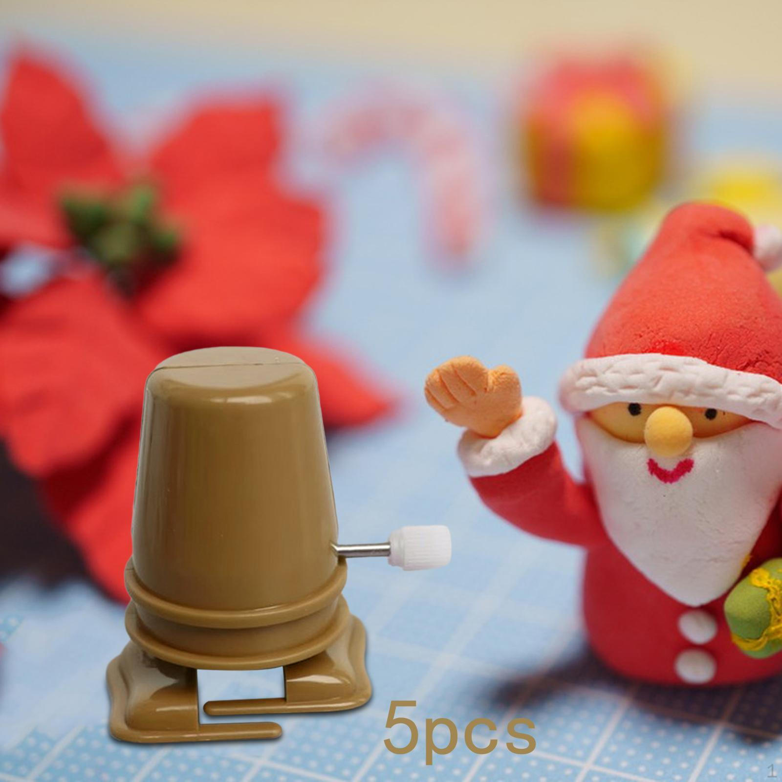 

5 шт. Заводной робот на ногах, детские игрушки, заводная игрушка, механизм движения, игрушка для кофейный