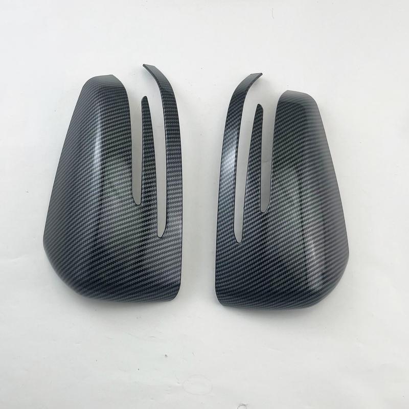 Car Black Rearview Accessories Door Mirror Cover Handle Trim For Mercedes Benz A B C E S CLA GLA GLK CLS Class W176 W204 W117