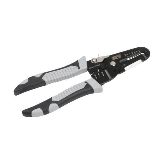 Abisolierzange, multifunktional, strapazierfähig, scharfes Ziehen und Schneiden von Drähten, Kupferrohr-Crimpzange, Elektriker-Hardware-Werkzeug