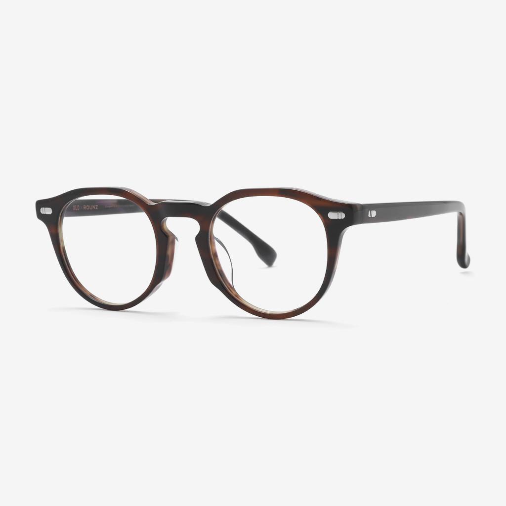Alloaiweeo [Aloxrounz] Boston Frame Ara7101 C4 Leopard