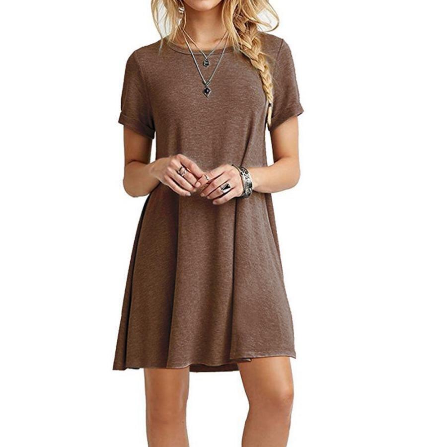 Short Sleeve Dress Women's New Summer Fashion Outdoor Clothing