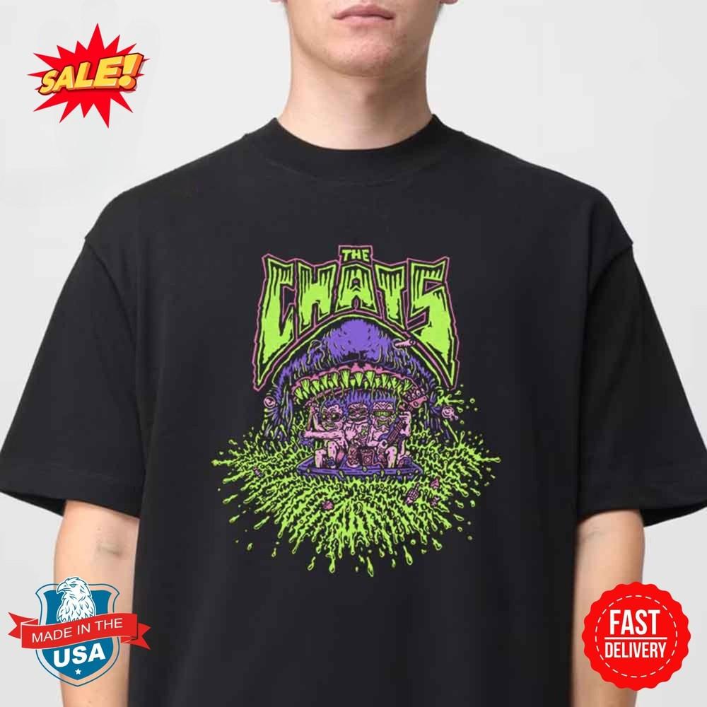 The Chats Band Shark Attack Classic TShirt S5XL Unisex T-Shirt L