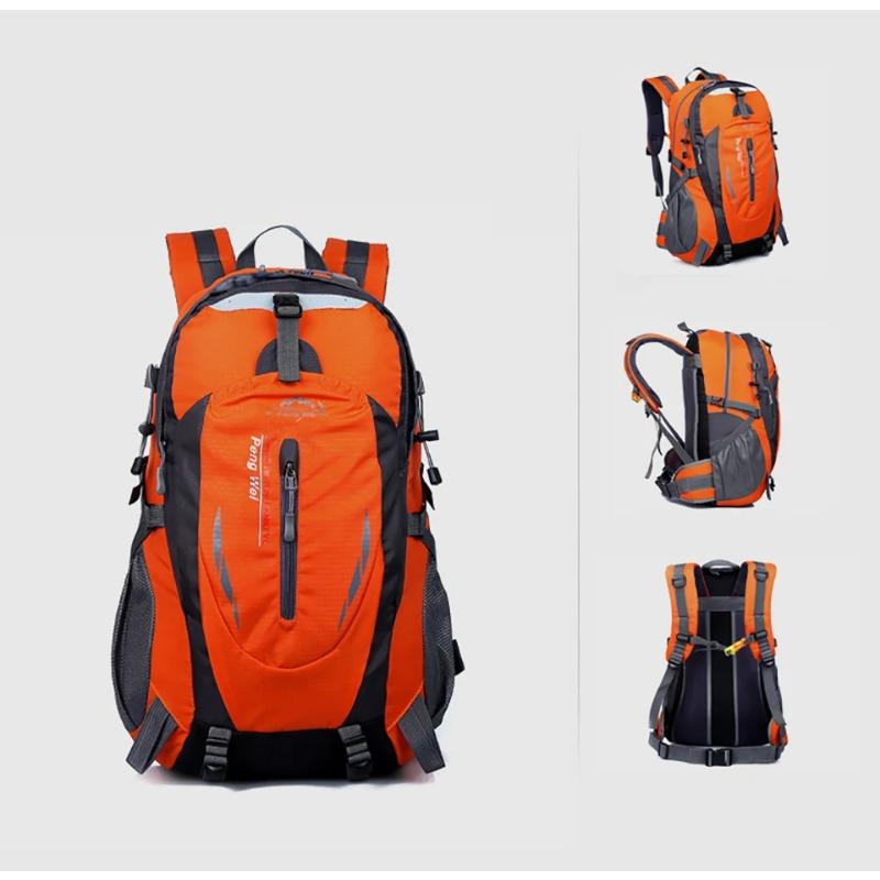 Kvalitní batoh Camping Turistický batoh Sportovní taška Outdoor Cestovní batoh Vybavení pro horolezectví 45L Muži Ženy