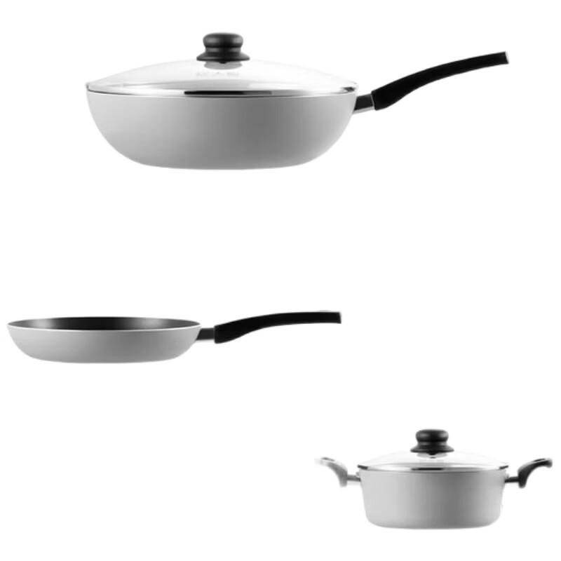 COOKER KING 3-Piece Non-Stick Cookware Set